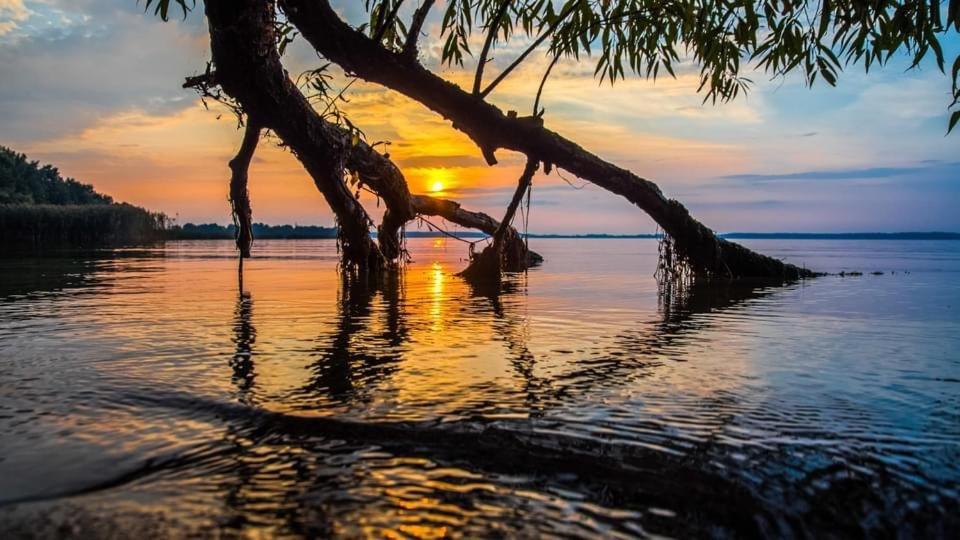 Gizycko-Przerwanki Domki Widok Na Mazury Экстерьер фото